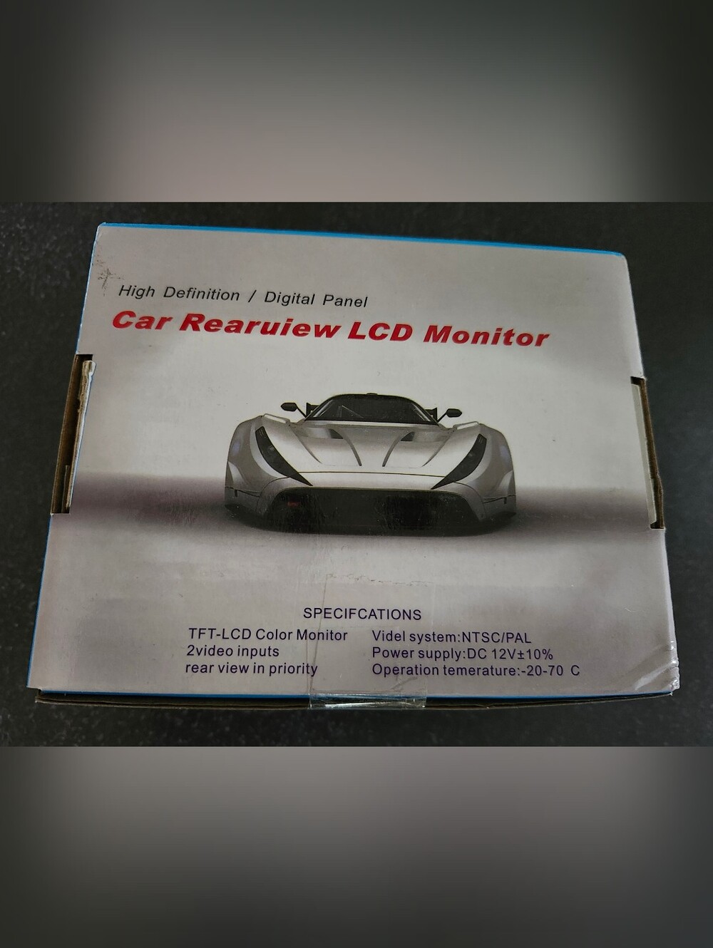 New Sealed Car Rearview LCD Monitor High Definition